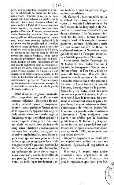 L'ami de la religion journal et revue ecclesiastique, politique et litteraire