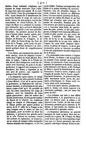 L'ami de la religion journal et revue ecclesiastique, politique et litteraire