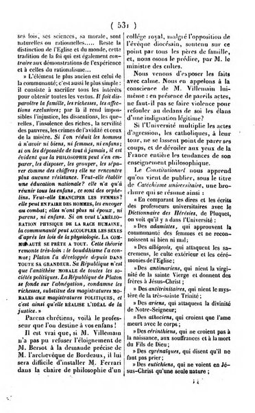 L'ami de la religion journal et revue ecclesiastique, politique et litteraire