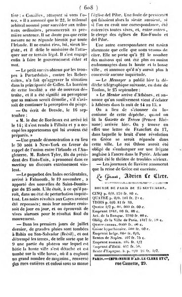 L'ami de la religion journal et revue ecclesiastique, politique et litteraire