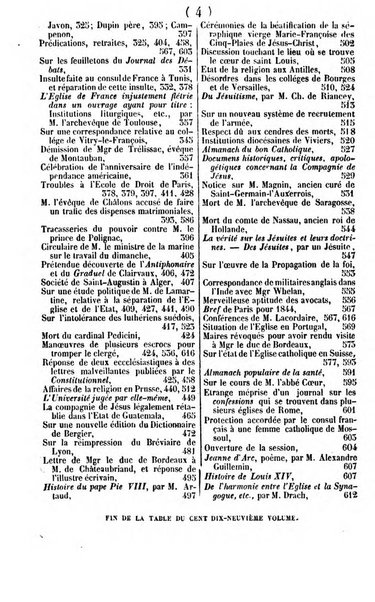 L'ami de la religion journal et revue ecclesiastique, politique et litteraire