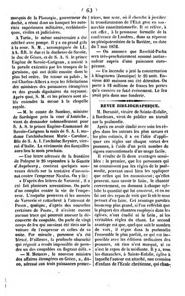 L'ami de la religion journal et revue ecclesiastique, politique et litteraire