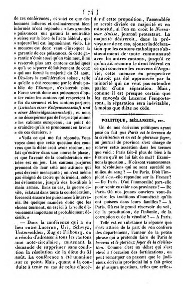 L'ami de la religion journal et revue ecclesiastique, politique et litteraire