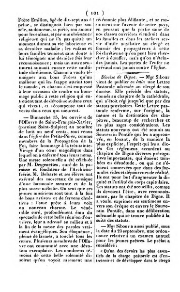 L'ami de la religion journal et revue ecclesiastique, politique et litteraire