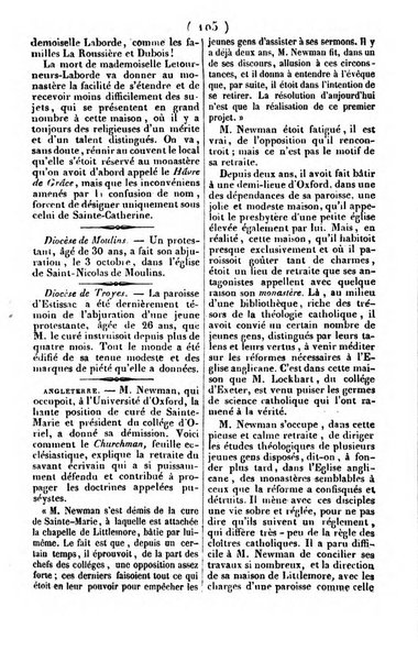 L'ami de la religion journal et revue ecclesiastique, politique et litteraire