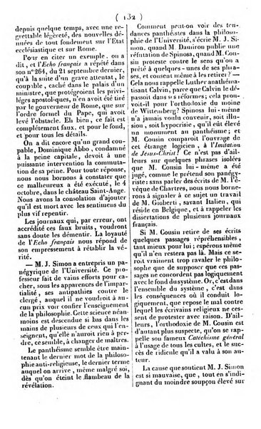 L'ami de la religion journal et revue ecclesiastique, politique et litteraire