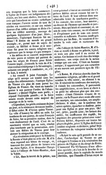 L'ami de la religion journal et revue ecclesiastique, politique et litteraire