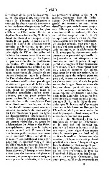 L'ami de la religion journal et revue ecclesiastique, politique et litteraire