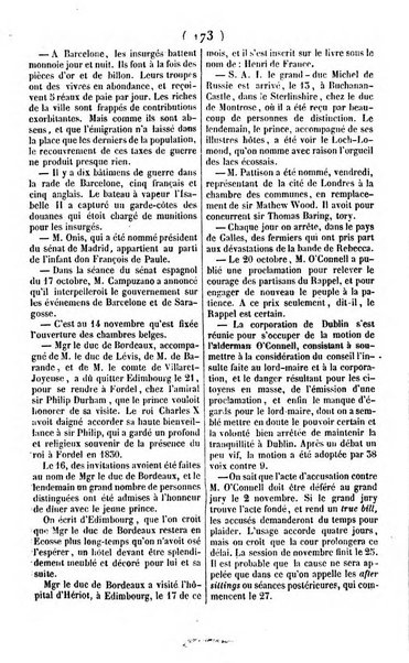 L'ami de la religion journal et revue ecclesiastique, politique et litteraire