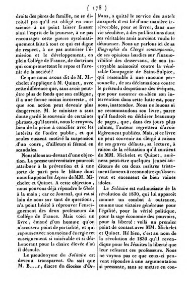 L'ami de la religion journal et revue ecclesiastique, politique et litteraire