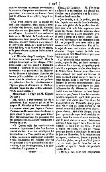 L'ami de la religion journal et revue ecclesiastique, politique et litteraire