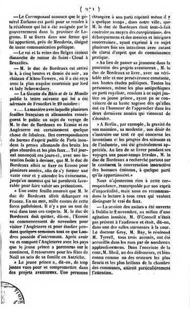 L'ami de la religion journal et revue ecclesiastique, politique et litteraire