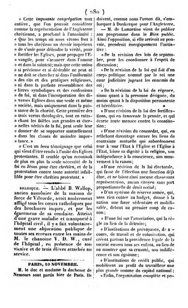 L'ami de la religion journal et revue ecclesiastique, politique et litteraire