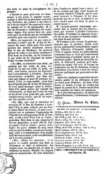 L'ami de la religion journal et revue ecclesiastique, politique et litteraire