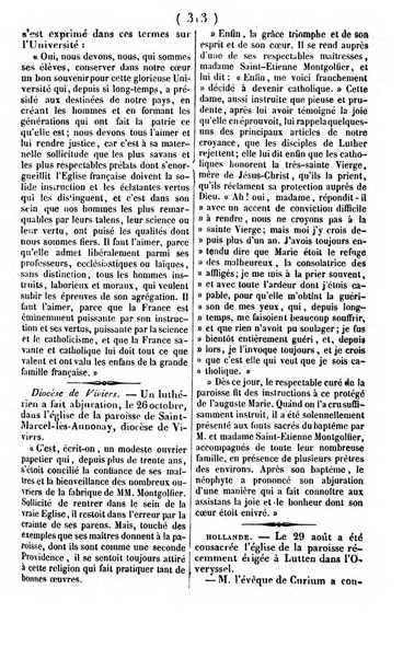 L'ami de la religion journal et revue ecclesiastique, politique et litteraire