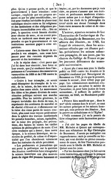 L'ami de la religion journal et revue ecclesiastique, politique et litteraire