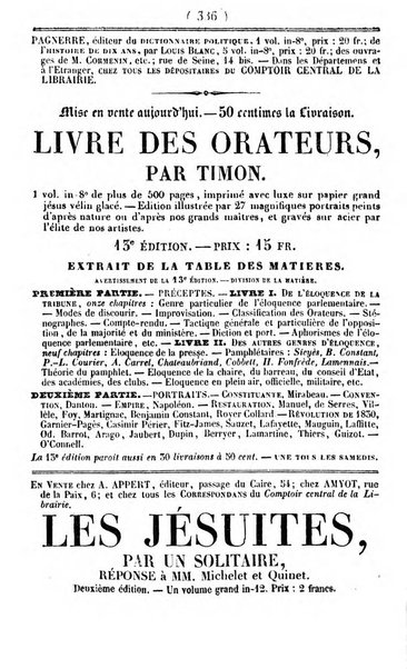 L'ami de la religion journal et revue ecclesiastique, politique et litteraire