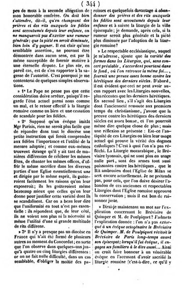 L'ami de la religion journal et revue ecclesiastique, politique et litteraire