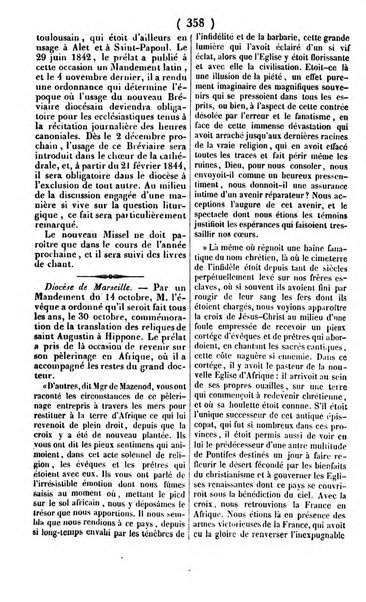 L'ami de la religion journal et revue ecclesiastique, politique et litteraire