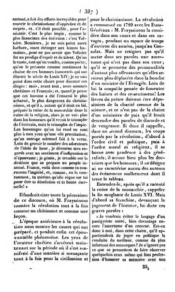 L'ami de la religion journal et revue ecclesiastique, politique et litteraire