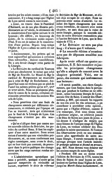 L'ami de la religion journal et revue ecclesiastique, politique et litteraire