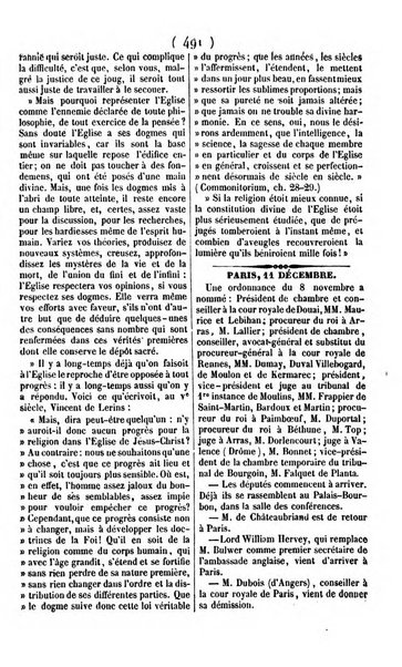 L'ami de la religion journal et revue ecclesiastique, politique et litteraire