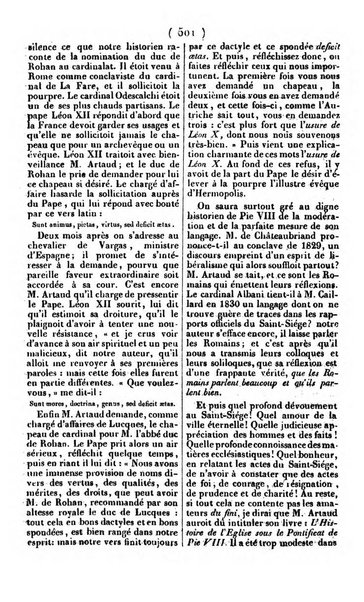 L'ami de la religion journal et revue ecclesiastique, politique et litteraire