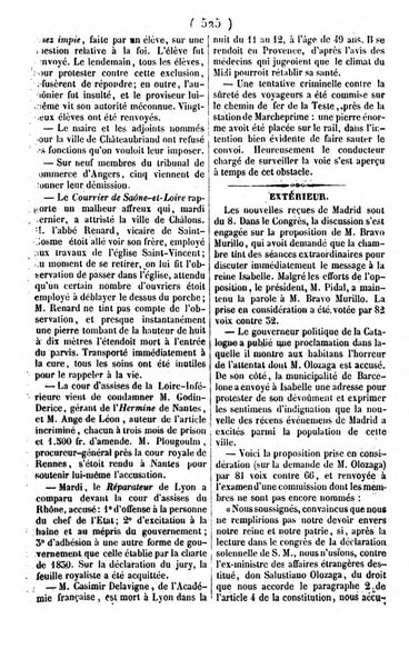 L'ami de la religion journal et revue ecclesiastique, politique et litteraire