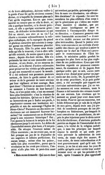 L'ami de la religion journal et revue ecclesiastique, politique et litteraire