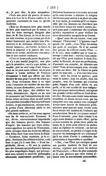 L'ami de la religion journal et revue ecclesiastique, politique et litteraire