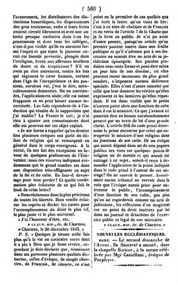 L'ami de la religion journal et revue ecclesiastique, politique et litteraire