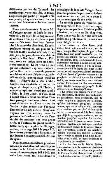 L'ami de la religion journal et revue ecclesiastique, politique et litteraire