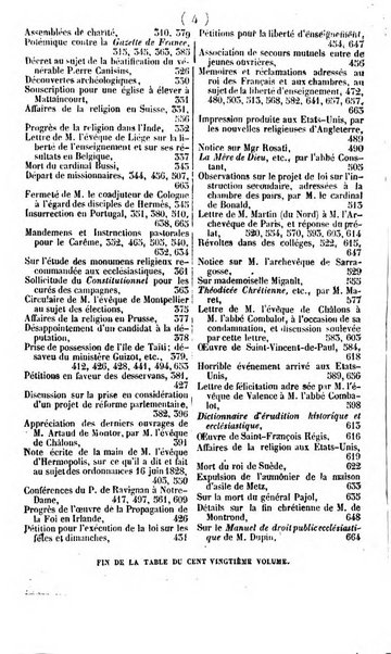 L'ami de la religion journal et revue ecclesiastique, politique et litteraire