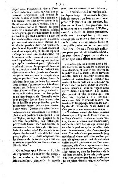 L'ami de la religion journal et revue ecclesiastique, politique et litteraire