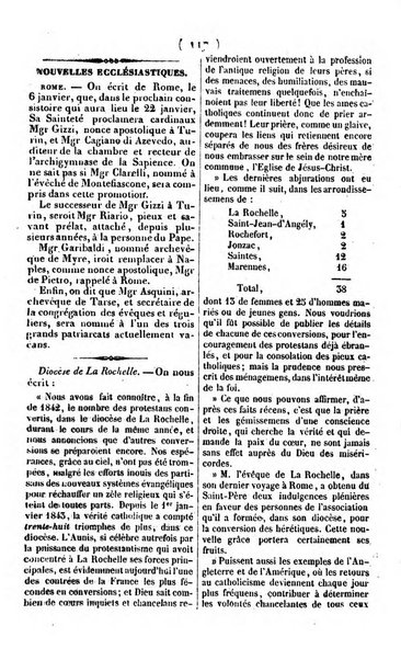 L'ami de la religion journal et revue ecclesiastique, politique et litteraire