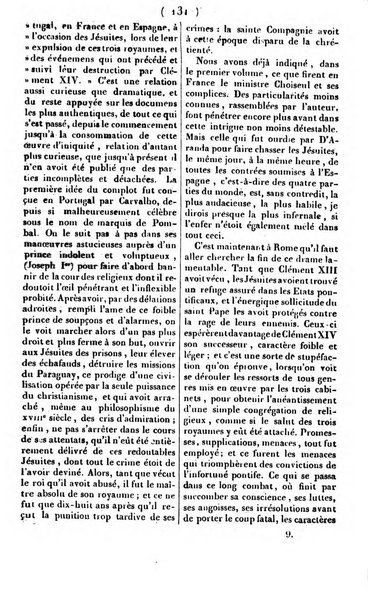 L'ami de la religion journal et revue ecclesiastique, politique et litteraire