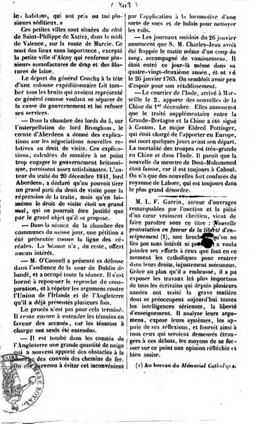 L'ami de la religion journal et revue ecclesiastique, politique et litteraire