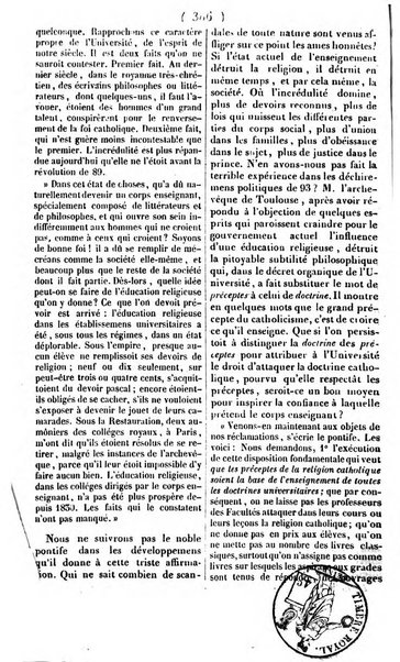 L'ami de la religion journal et revue ecclesiastique, politique et litteraire