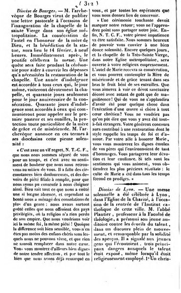 L'ami de la religion journal et revue ecclesiastique, politique et litteraire