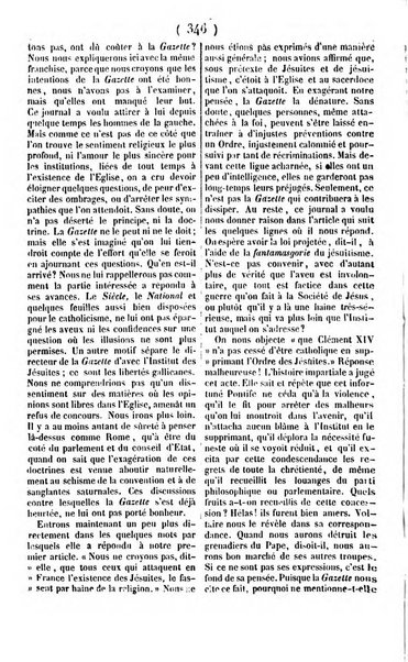 L'ami de la religion journal et revue ecclesiastique, politique et litteraire