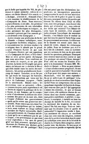 L'ami de la religion journal et revue ecclesiastique, politique et litteraire