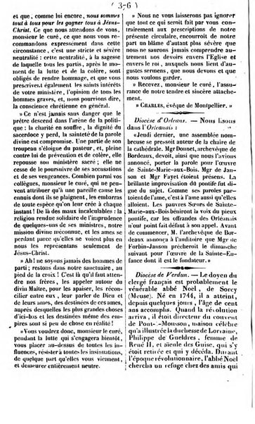 L'ami de la religion journal et revue ecclesiastique, politique et litteraire