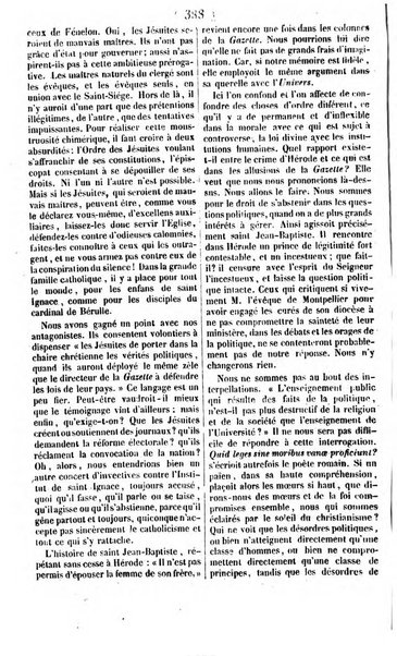 L'ami de la religion journal et revue ecclesiastique, politique et litteraire