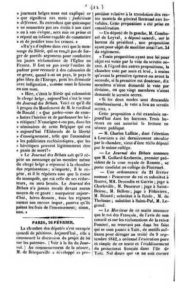 L'ami de la religion journal et revue ecclesiastique, politique et litteraire