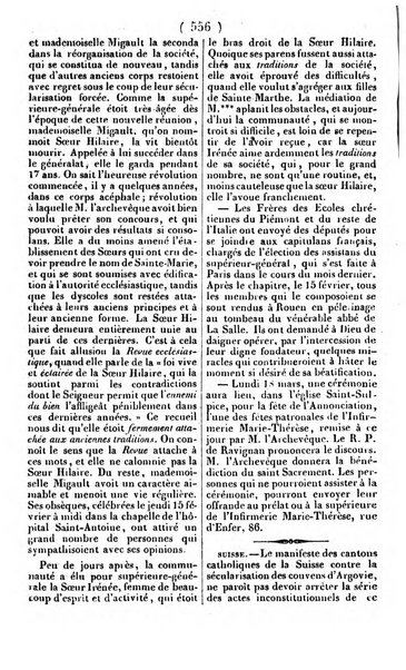 L'ami de la religion journal et revue ecclesiastique, politique et litteraire