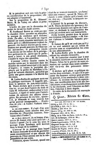 L'ami de la religion journal et revue ecclesiastique, politique et litteraire