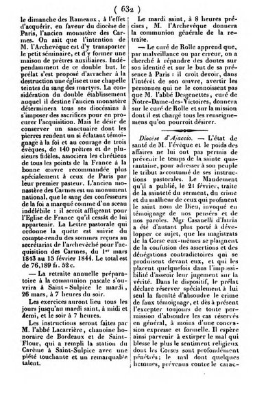 L'ami de la religion journal et revue ecclesiastique, politique et litteraire