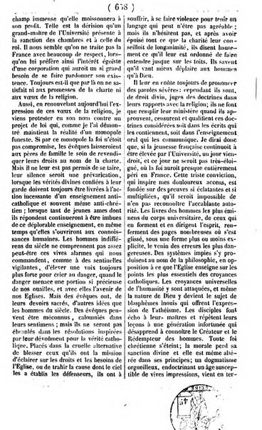 L'ami de la religion journal et revue ecclesiastique, politique et litteraire