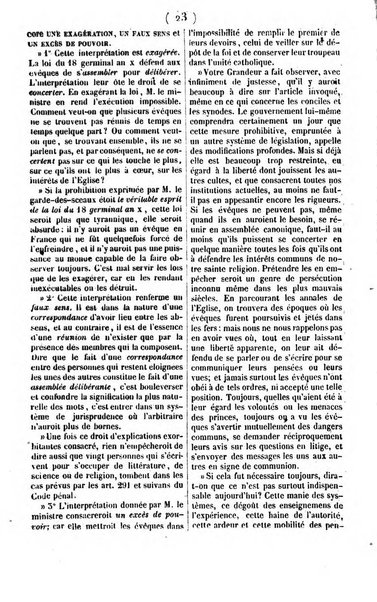 L'ami de la religion journal et revue ecclesiastique, politique et litteraire