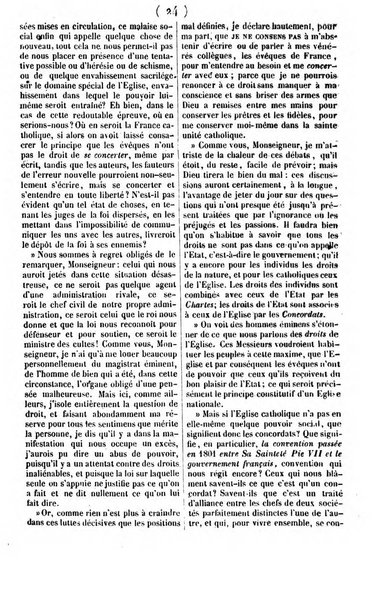 L'ami de la religion journal et revue ecclesiastique, politique et litteraire